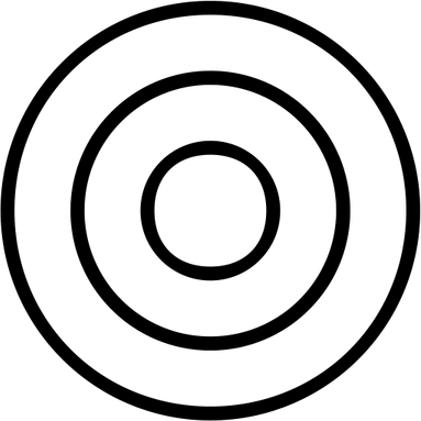 Black Target PNG