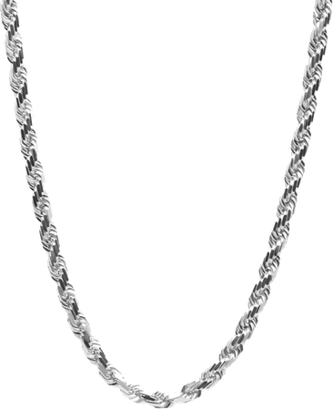 Gold Rope Chain PNG