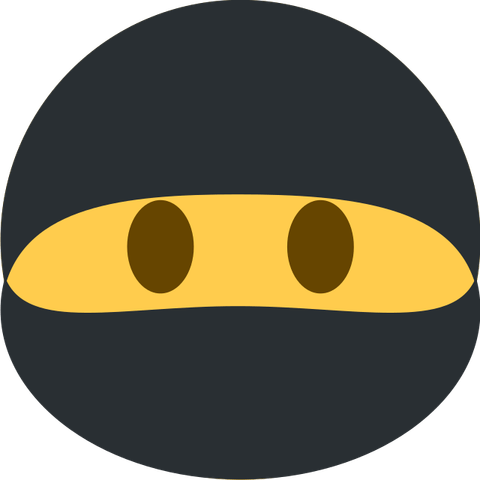 Ninja Emoji PNG
