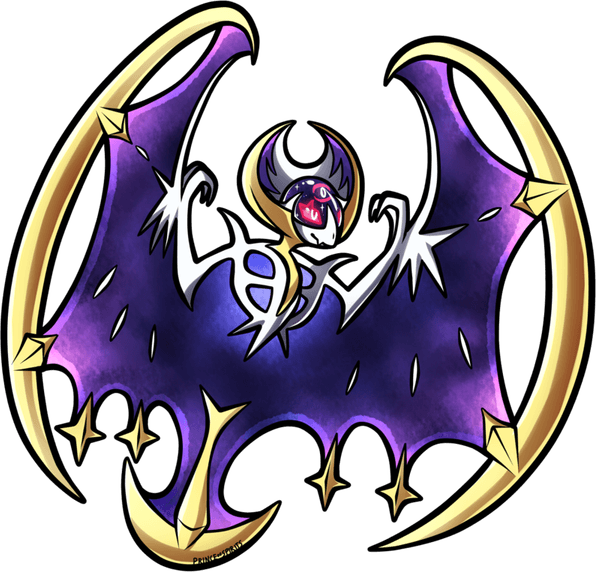 Lunala Pokemon PNG