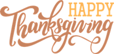 Happy Thanksgiving PNG