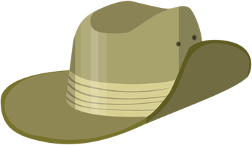 Cartoon Safari Hat PNG