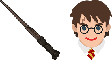 Harry Potter Wand PNG
