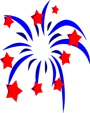 4th Of July Fireworks PNG