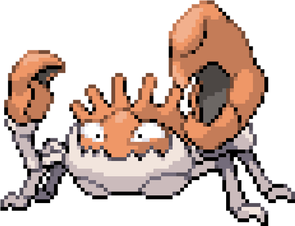 Kingler Pokemon PNG
