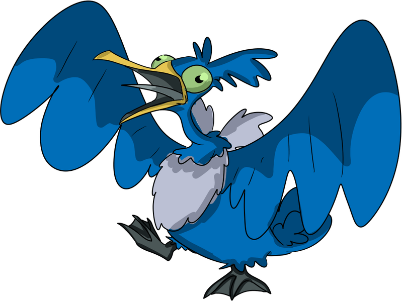 Cramorant Pokemon PNG
