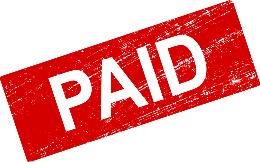 Paid Stamp PNG
