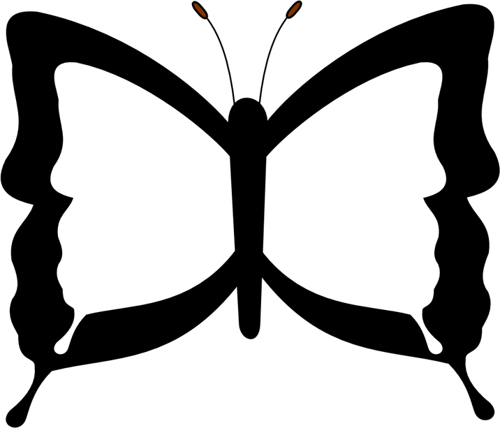 Black Butterfly PNG