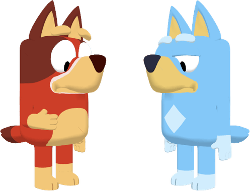 Rusty Bluey PNG