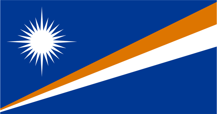 Marshall Islands Flag PNG