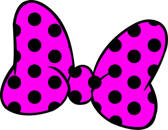 Minnie Mouse Pink Bow PNG