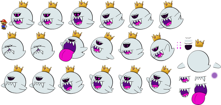 Boo Mario PNG
