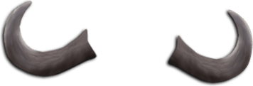 Buffalo Horns PNG
