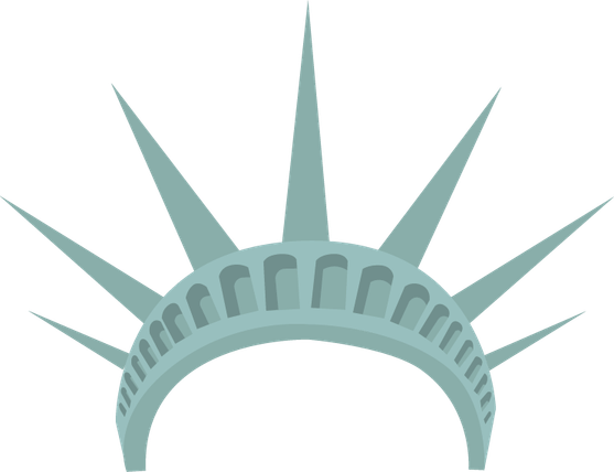 Statue Of Liberty Crown PNG