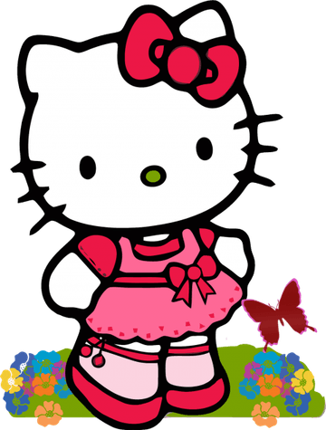 Hello Kitty Cartoon PNG