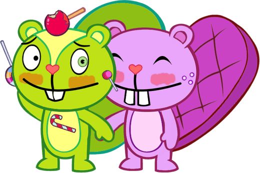 Flippy X Flaky Nutty PNG