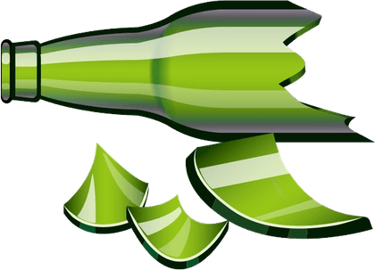 Broken Bottle PNG