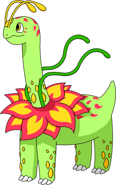 Meganium Pokemon PNG