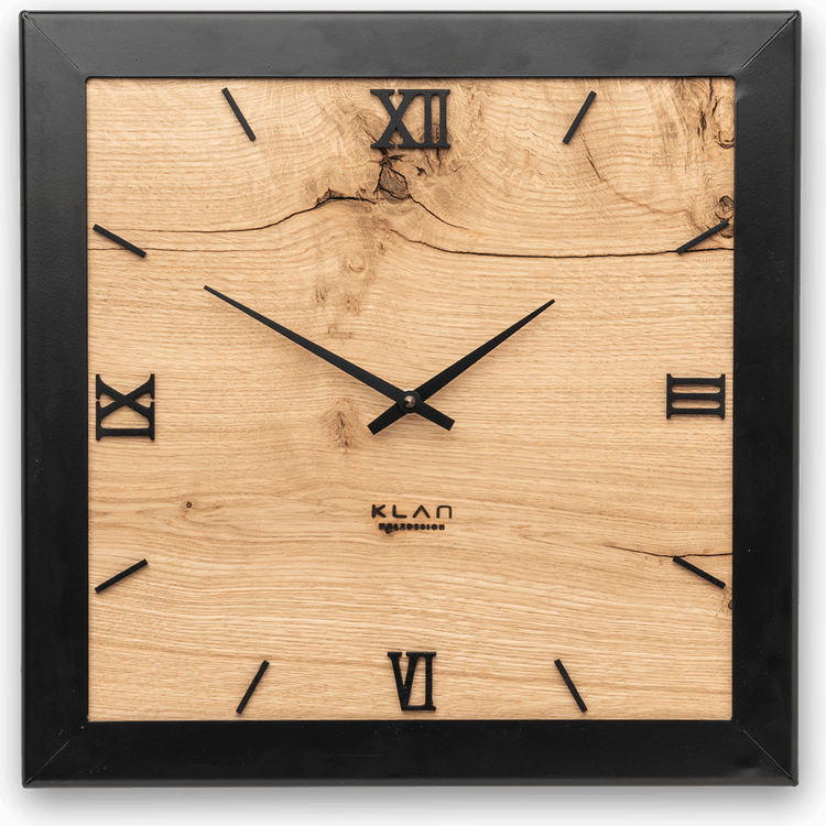 Wooden Wall Clock PNG