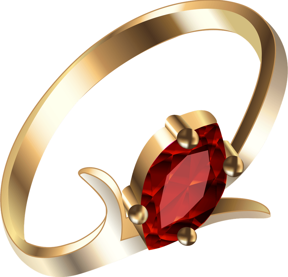 Gold Diamond PNG
