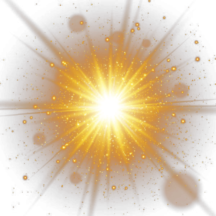 Golden Glow PNG