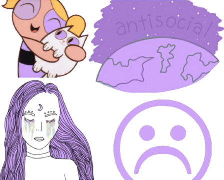 Aesthetic Theme Cartoon PNG