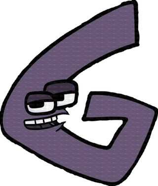 Alphabet Lore Letter G PNG