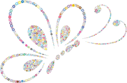 Butterfly Glitter PNG