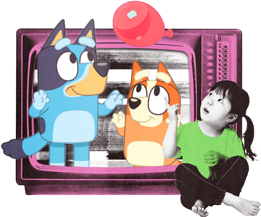 Baby Bingo Bluey PNG