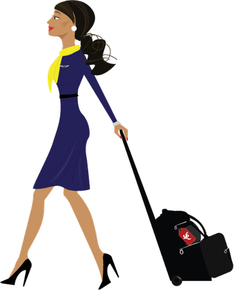 Flight Attendant PNG