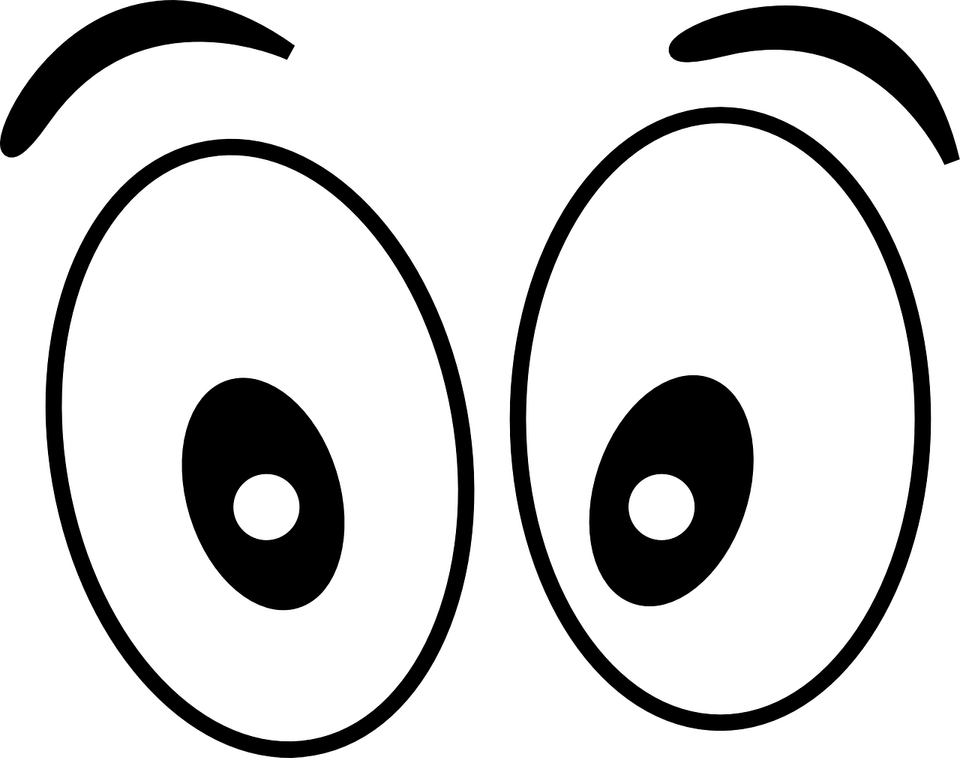 Surprised Eyes PNG