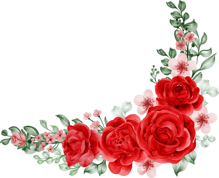 Rose Corner PNG