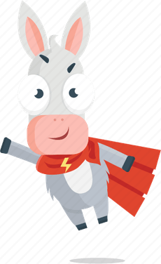 Donkey Emoji PNG