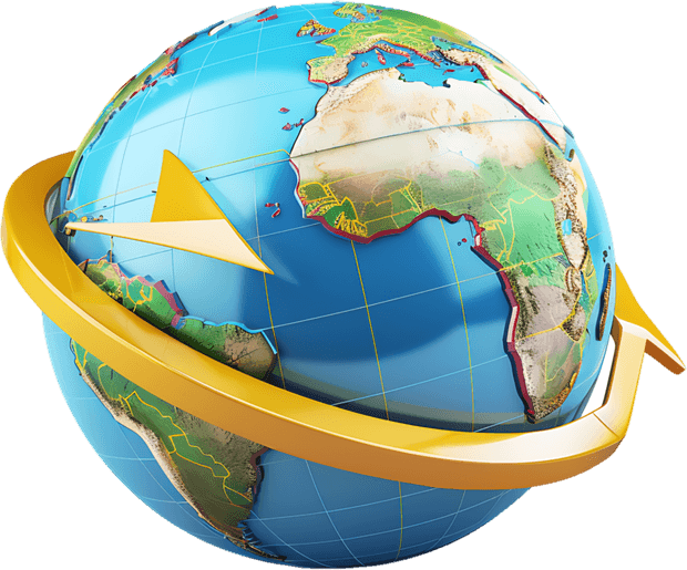 Arrow Earth Circle PNG