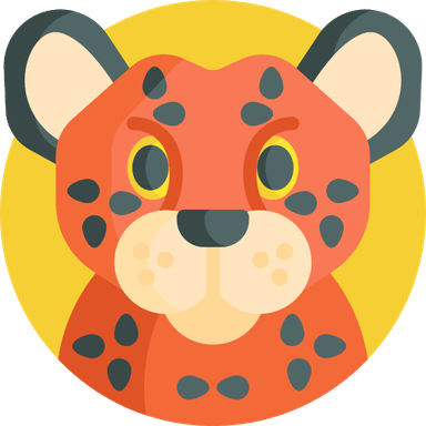 Cheetah Circle PNG
