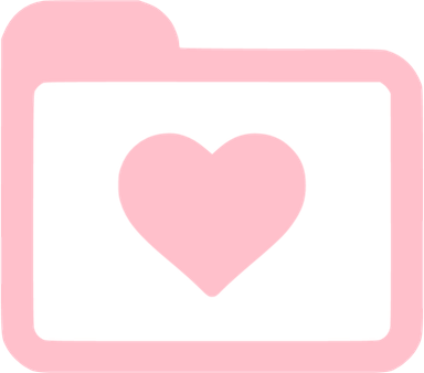 Pink Folder PNG