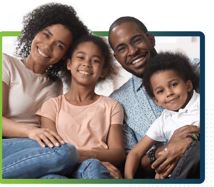 Black Family PNG
