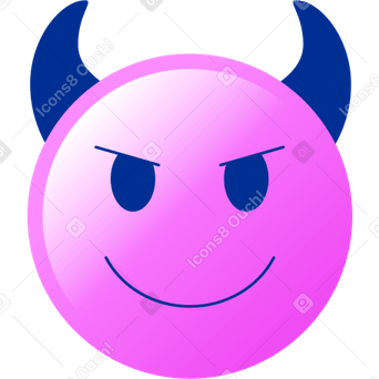 Demon Emoji PNG