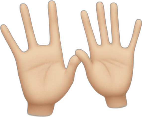 Praise Hands Emoji PNG
