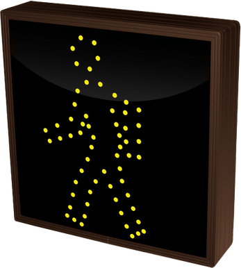 Pedestrian Hand Sign PNG