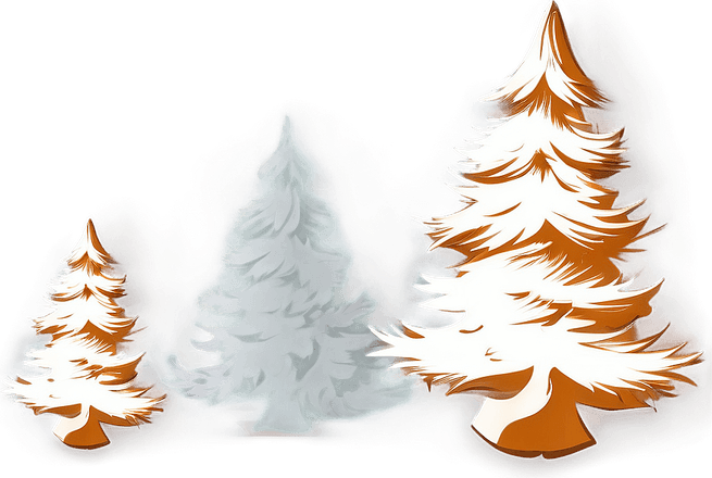 Rustic Christmas Tree PNG