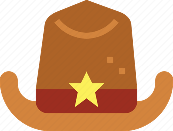 Cartoon Cowboy Hat PNG
