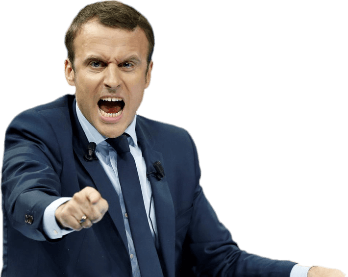 Emmanuel Macron PNG