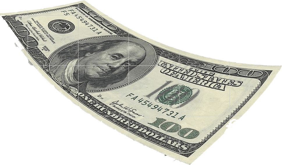 100 Bill PNG