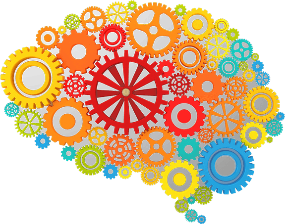 Colorful Brain PNG