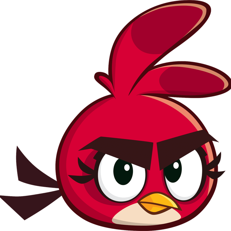 Red Angry Bird PNG