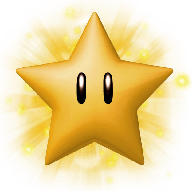 Mario Star PNG