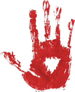 Blood Hand PNG