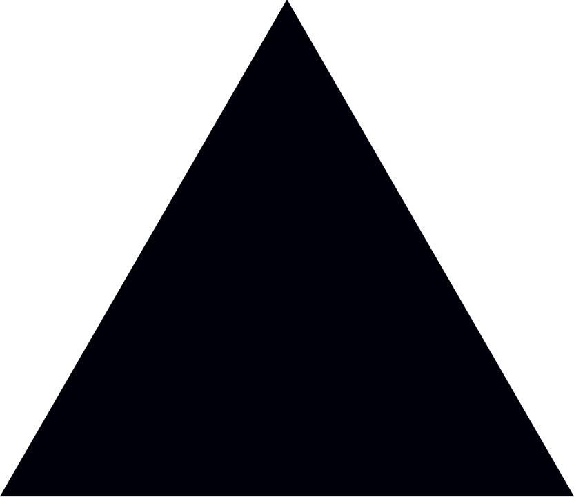 Black Triangle PNG