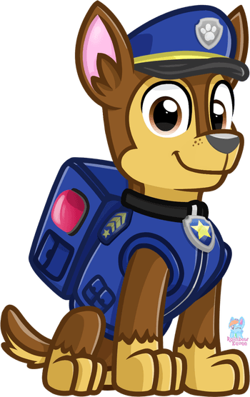 Paw Patrol Chase PNG